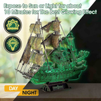 CUBICFUN - PUZZLE 3D FLYING DUTCHMAN LUMINEAZA IN INTUNERIC 360 PIESE