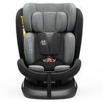 Scaun Auto Tweety Plus DELUXE BUF BOOF iSIZE Black cu Isofix rotativ 360 grade 40-150 cm