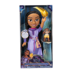 Disney Wish - Papusa interactiva cu accesorii, Asha, 38 cm