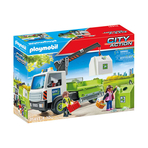 Playmobil - Camion De Reciclare Sticla Cu Container