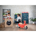 Scuter Smoby Scooter Ride-On Food Express rosu