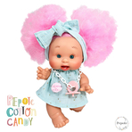 Papusa Nines D'Onil, Colectia Candy, cu miros de vanilie, 26 cm (2024) 3 - Papusa Candy cu par roz