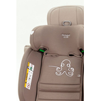 Scaun auto rotativ 360° SPS Carrello OCTOPUS i-SIZE 40-150 cm ISOFIX Seashell Grey