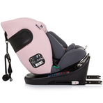 Scaun auto Chipolino Motion I-Size 40-150 cm flamingo cu sistem Isofix