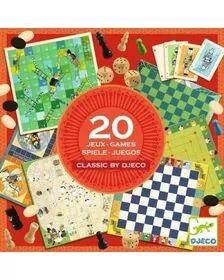 Colectia Djeco - 20 jocuri clasice