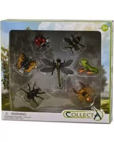 Set 7 figurine insecte Collecta
