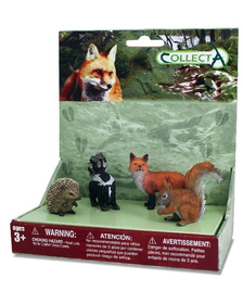 Set 4 figurine Animale din padure - Collecta