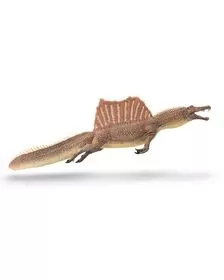 Figurina pictata manual dinozaur Spinosaurus innotand cu mandibula mobila