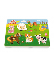 Puzzle cu sunete - animale