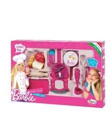 Set complet ustensile bucatarie Barbie 2714 Faro
