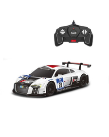 MASINA CU TELECOMANDA AUDI R8 LMS PERFORMANCE ALB SCARA 1 LA 18