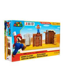 Set de joaca Desert cu figurina 6 Cm, Nintendo Mario
