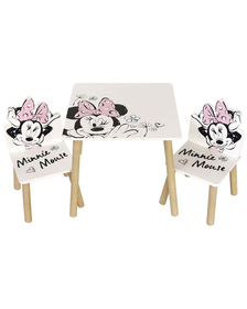 Set masuta si 2 scaunele Minnie