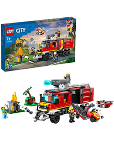 Set de construit - Lego City, Masina Unitatii de Pompieri  60374