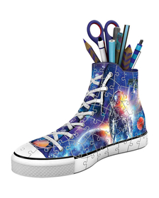 Puzzle 3D Suport Pixuri Sneaker Astronaut, 108 Piese