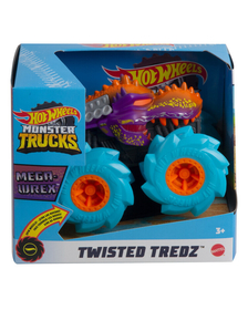 HOT WHEELS MONSTER TRUCK MASINUTA TWISTER TREDZ MEGA WREX ALBASTRU SCARA 1:43