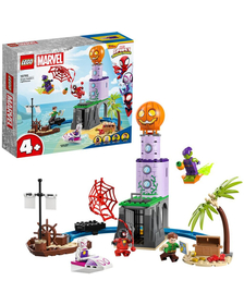 Set de construit - Lego Spidey, Echipa lui Spidey la Farul lui Green Goblin  10790
