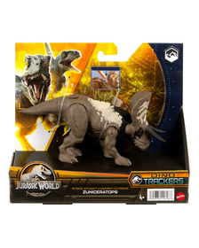 JURASSIC WORLD DINO TRACKERS STRIKE ATTACK DINOZAUR ZUNICERATOPS