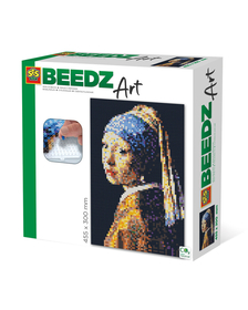Set margele de calcat Beedz Art - Fata cu un cercel de perla