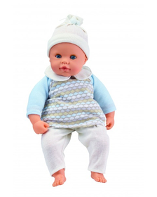 Papusa bebelus Falca 48  cm cu 2 schimburi de pijamale
