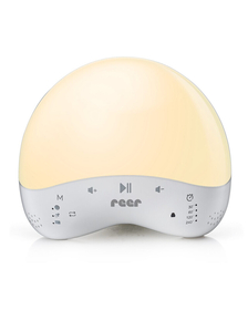 Lampa de veghe inteligenta cu 25 de sunete, multicolora, comunicare prin Wi-Fi cu smartphone, temporizator, Reer MyMagic SmartLight 52470