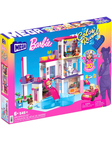 BARBIE MEGA BLOKS SET DE JOACA DREAMHOUSE BARBIE COLOR REVEAL