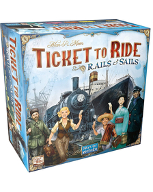 Joc de societate Ticket to Ride Rails & Sails, limba engleza