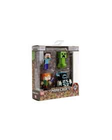 JADA MINECRAFT SET 4 FIGURINE METALICE 6.5CM