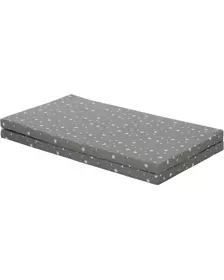 Saltea pentru tarc copii ,100x90 cm, grey star Fillikid