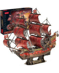 CUBICFUN - PUZZLE 3D NAVA QUEEN ANNE 391 PIESE