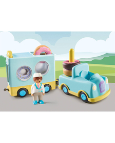 PLAYMOBIL - 1.2.3 CAMION CU GOGOSI DE STIVUIT SI SORTAT