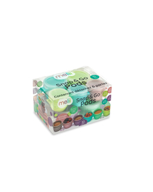 SET 10 RECIPIENTE SNAP&GO, MELII, 6*59 ML + 4*118 ML