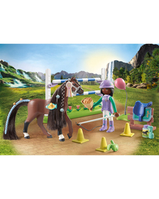 Playmobil - Arena Cu Zoe Si Calutul Blaze