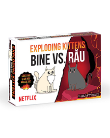 Joc de societate Exploding Kittens: BINE vs RAU