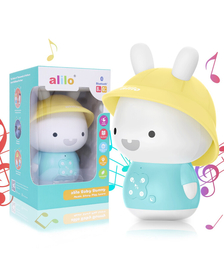 Alilo Baby Bunny - Iepuras interactiv cu povesti si cantece, albastru, RO/EN