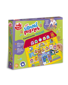 Puzzle cu sunete - Casa