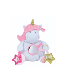 Jucarie Plus Jemini Cu Activitati 24cm Unicorn