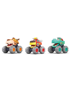 SET 3 MASINUTE BEBE MONSTER TRUCK