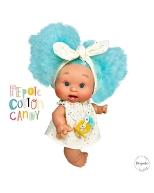 Papusa Nines D'Onil, Colectia Candy, cu miros de vanilie, 26 cm (2024) 1 - Papusa Candy cu par albastru