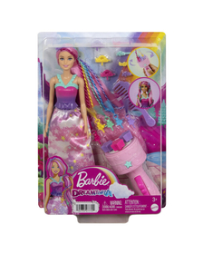 BARBIE DREAMTROPIA PAPUSA CU APARAT DE COAFAT