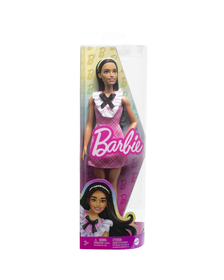 PAPUSA BARBIE FASHIONISTA BRUNETA CU BENTITA