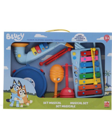 Set Xilofon, Tamburina, Saxofon si Maracas Bluey