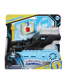 FISHER PRICE IMAGINEXT DC SUPER FRIENDS VEHICUL CU FIGURINA BAT-TECH