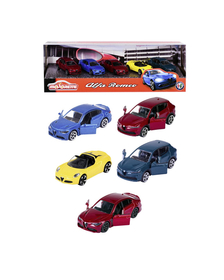 MAJORETTE MASINUTE METALICE SET 5 MASINI ALFA ROMEO