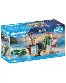 Playmobil-PIRAT CU ALIGATOR