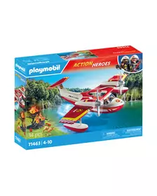 Playmobil-AVION ANTINCENDIU CU FUNCTIE DE STINGERE