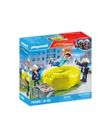 Playmobil-POMPIER CU SALTEA DE AER