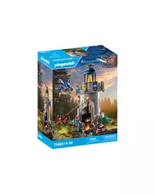 Playmobil-TURNUL CAVALERULUI CU FIERAR SI DRAGON