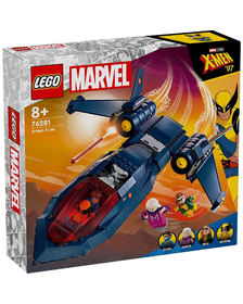 LEGO MARVEL SUPER HEROES AVIONUL X JET AL X MEN 76281