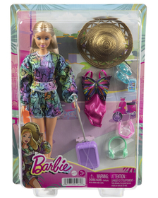 BARBIE PAPUSA BARBIE IN CALATORIE